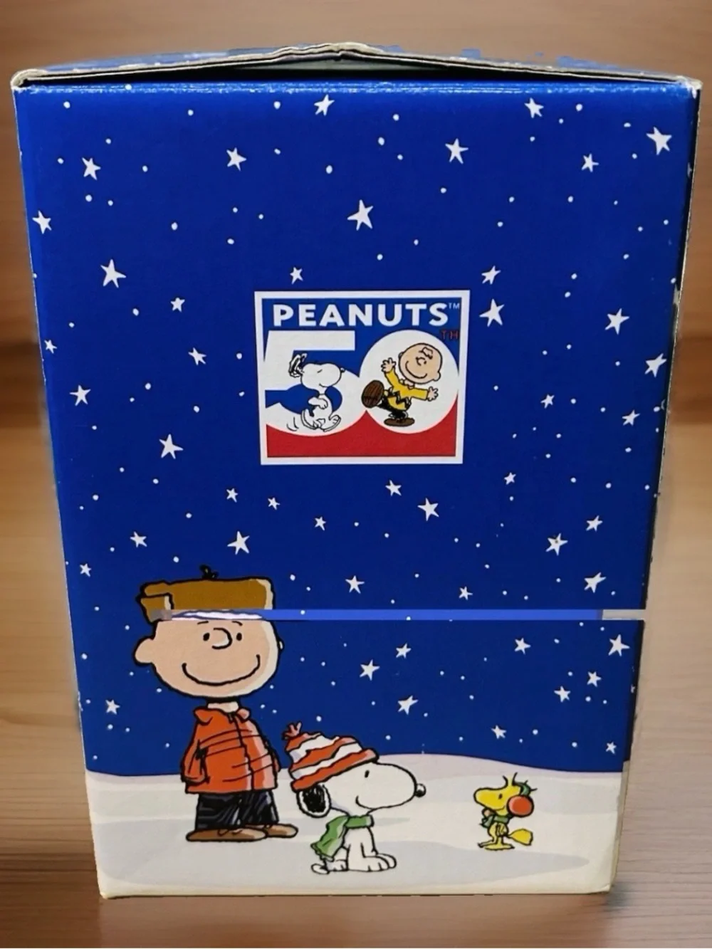Hallmark Peanuts Snoopy Christmas 50th Anniversary Musical Snow Globe K Bricker